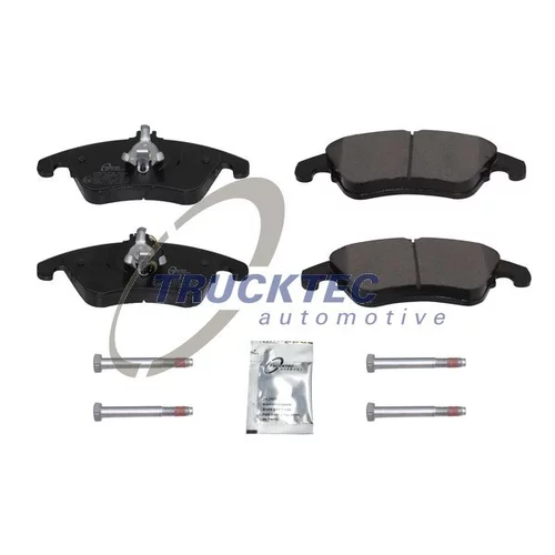 Sada brzdových platničiek kotúčovej brzdy TRUCKTEC AUTOMOTIVE 02.35.233