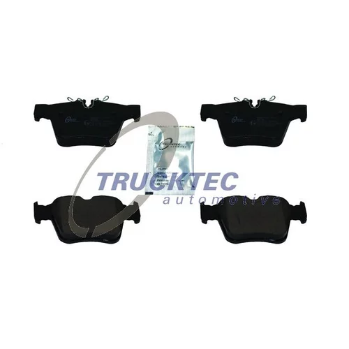 Sada brzdových platničiek kotúčovej brzdy TRUCKTEC AUTOMOTIVE 02.35.518