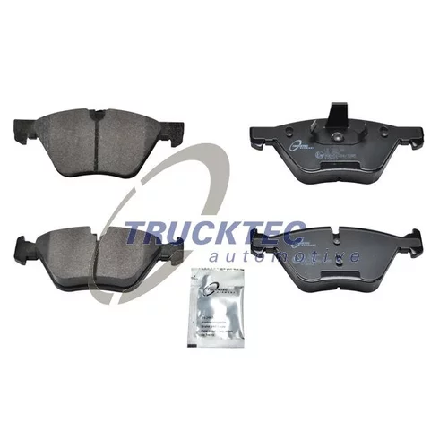 Sada brzdových platničiek kotúčovej brzdy TRUCKTEC AUTOMOTIVE 08.34.110