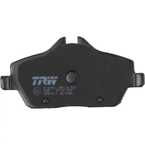Sada brzdových platničiek kotúčovej brzdy GDB1611 /TRW/ - obr. 5