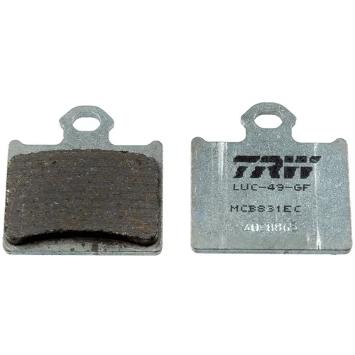 Sada brzdových platničiek kotúčovej brzdy TRW MCB831EC