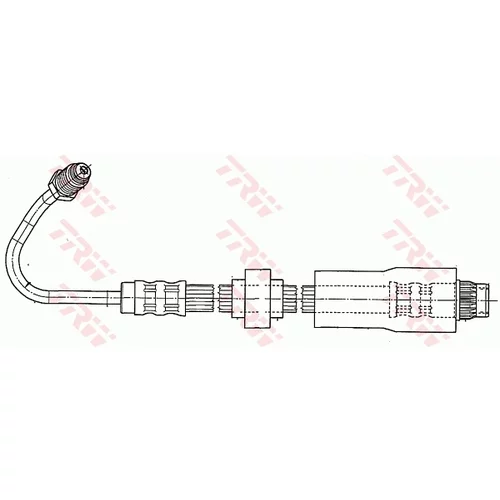 Brzdová hadica PHB542 /TRW/ - obr. 1