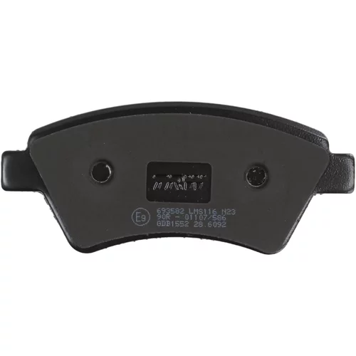 Sada brzdových platničiek kotúčovej brzdy GDB1552 /TRW/ - obr. 5