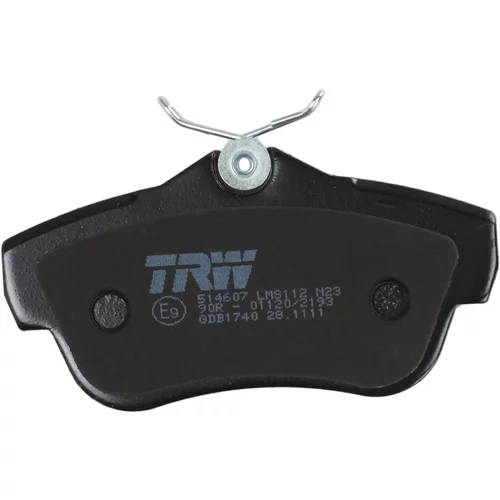 Sada brzdových platničiek kotúčovej brzdy GDB1740 /TRW/ - obr. 5