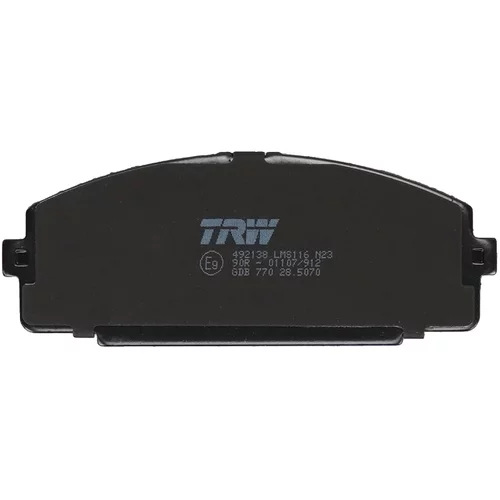 Sada brzdových platničiek kotúčovej brzdy GDB770 /TRW/ - obr. 4