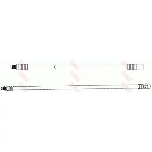 Brzdová hadica PHB445 /TRW/ - obr. 1