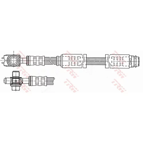 Brzdová hadica PHD946 /TRW/ - obr. 1
