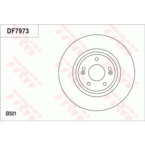 Brzdový kotúč DF7973 /TRW/ - obr. 2