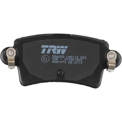 Sada brzdových platničiek kotúčovej brzdy GDB1470 /TRW/ - obr. 5