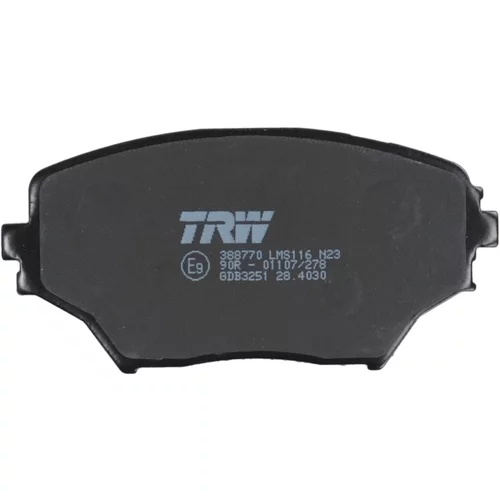 Sada brzdových platničiek kotúčovej brzdy GDB3251 /TRW/ - obr. 4
