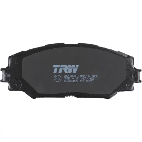 Sada brzdových platničiek kotúčovej brzdy GDB3425 /TRW/ - obr. 4