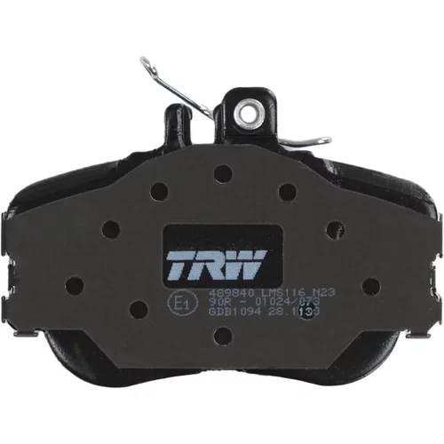 Sada brzdových platničiek kotúčovej brzdy GDB1094 /TRW/ - obr. 5