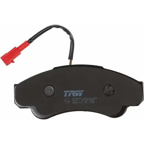 Sada brzdových platničiek kotúčovej brzdy GDB1518 /TRW/ - obr. 5