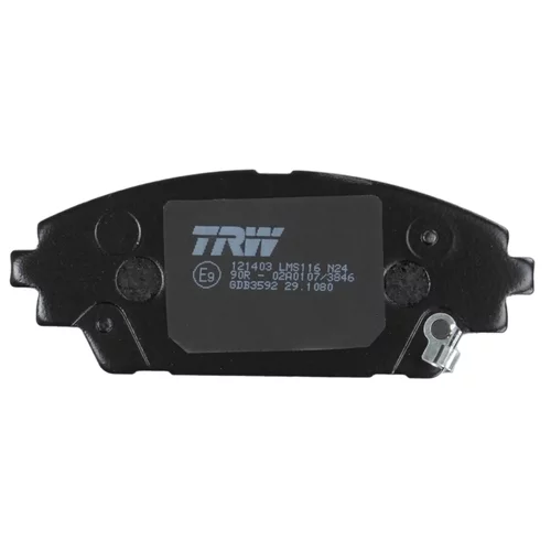 Sada brzdových platničiek kotúčovej brzdy GDB3592 /TRW/ - obr. 4