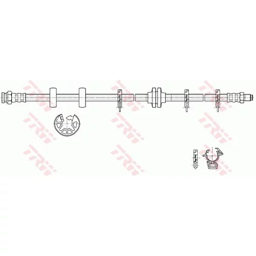 Brzdová hadica PHB274 /TRW/ - obr. 1