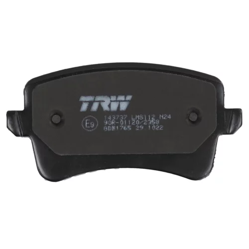 Sada brzdových platničiek kotúčovej brzdy GDB1765 /TRW/ - obr. 5