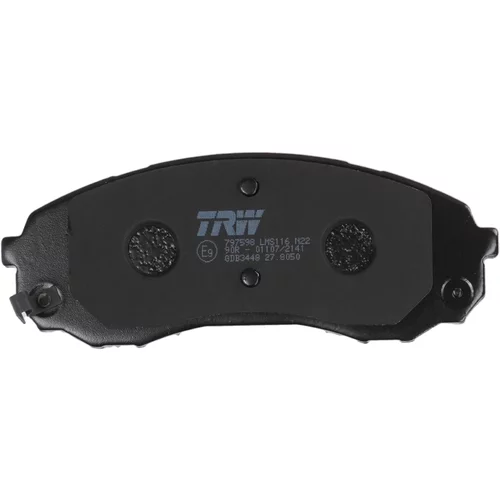 Sada brzdových platničiek kotúčovej brzdy GDB3448 /TRW/ - obr. 5