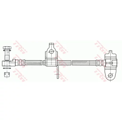 Brzdová hadica PHD990 /TRW/ - obr. 1
