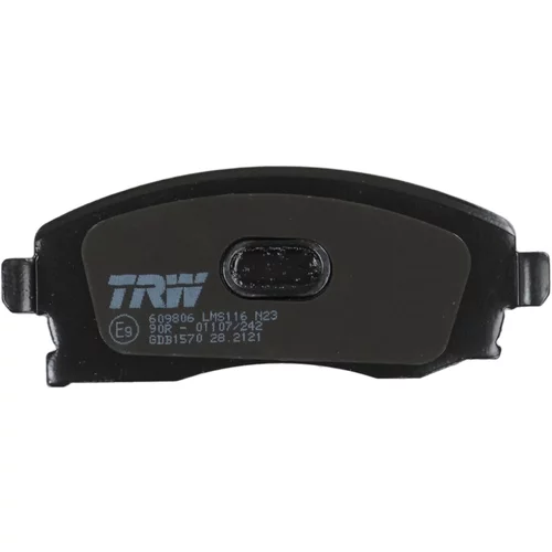 Sada brzdových platničiek kotúčovej brzdy GDB1570 /TRW/ - obr. 5