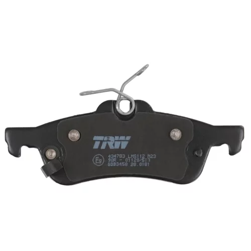 Sada brzdových platničiek kotúčovej brzdy GDB3458 /TRW/ - obr. 4