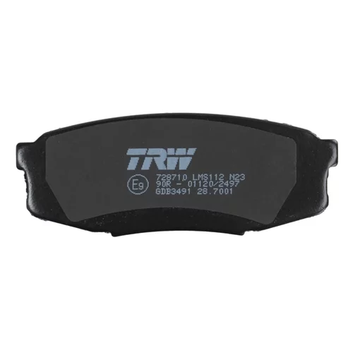 Sada brzdových platničiek kotúčovej brzdy GDB3491 /TRW/ - obr. 4