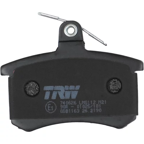 Sada brzdových platničiek kotúčovej brzdy GDB1163 /TRW/ - obr. 5