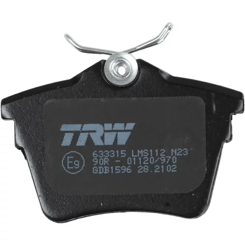 Sada brzdových platničiek kotúčovej brzdy GDB1596 /TRW/ - obr. 5