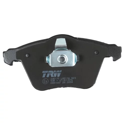 Sada brzdových platničiek kotúčovej brzdy GDB1607 /TRW/ - obr. 4