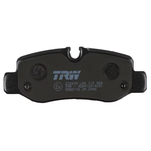 Sada brzdových platničiek kotúčovej brzdy GDB2102 /TRW/ - obr. 3