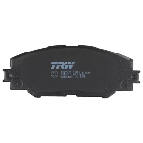 Sada brzdových platničiek kotúčovej brzdy GDB3424 /TRW/ - obr. 4