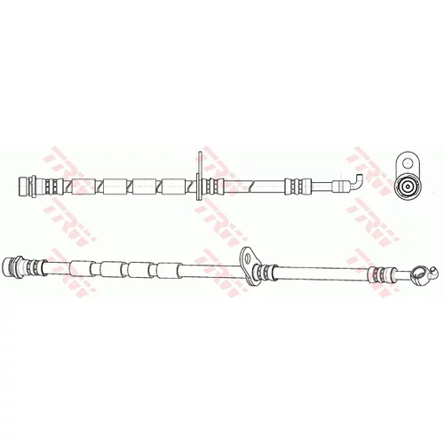 Brzdová hadica PHD1145 /TRW/ - obr. 1