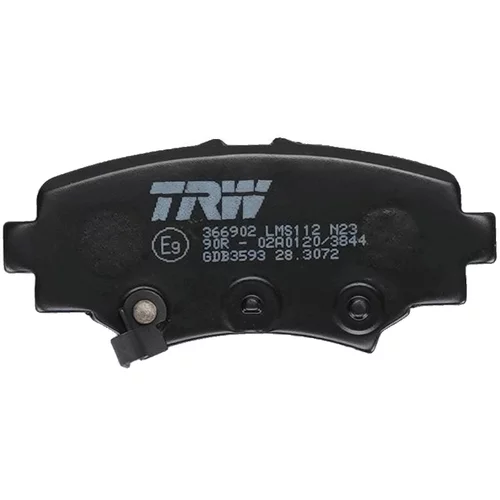 Sada brzdových platničiek kotúčovej brzdy GDB3593 /TRW/ - obr. 4