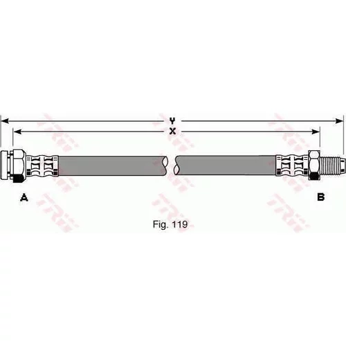 Brzdová hadica PHB300 /TRW/ - obr. 1