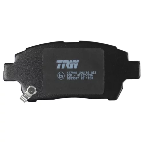 Sada brzdových platničiek kotúčovej brzdy GDB3317 /TRW/ - obr. 4