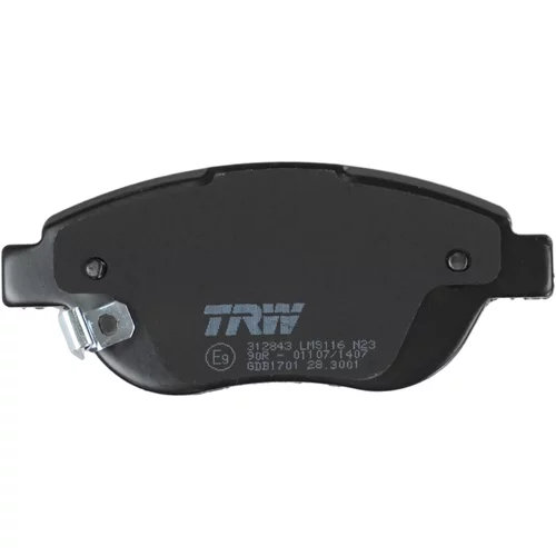 Sada brzdových platničiek kotúčovej brzdy GDB1701 /TRW/ - obr. 5