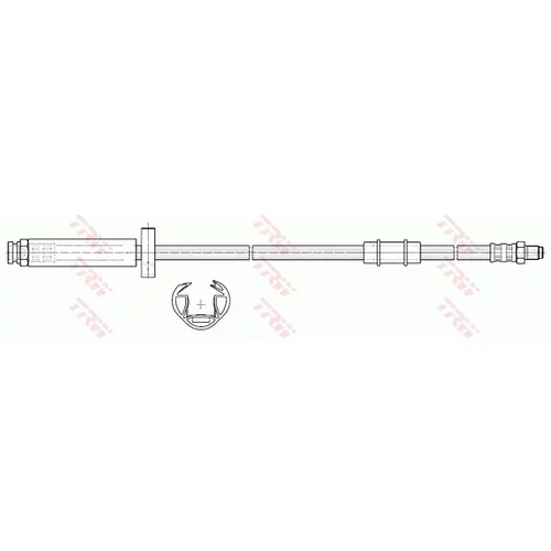 Brzdová hadica PHB214 /TRW/ - obr. 1