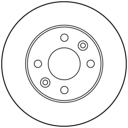 Brzdový kotúč DF1010 /TRW/ - obr. 1