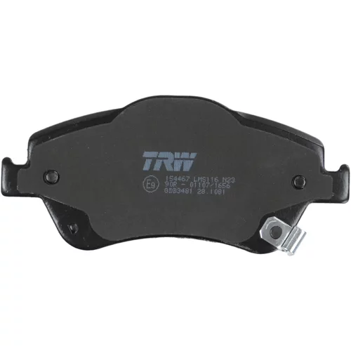 Sada brzdových platničiek kotúčovej brzdy GDB3481 /TRW/ - obr. 4