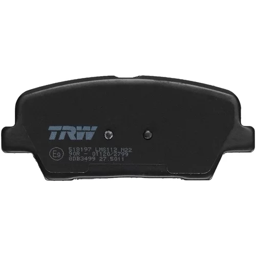 Sada brzdových platničiek kotúčovej brzdy GDB3499 /TRW/ - obr. 5