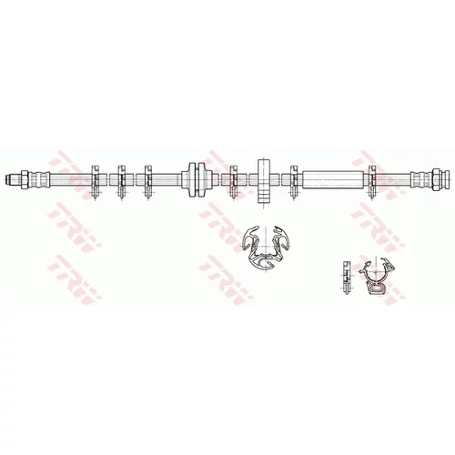 Brzdová hadica PHB290 /TRW/ - obr. 1
