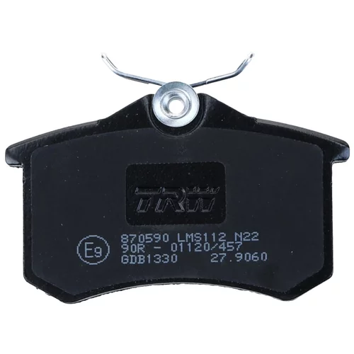 Sada brzdových platničiek kotúčovej brzdy GDB1330 /TRW/ - obr. 3