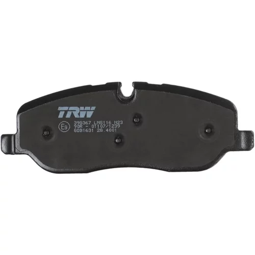 Sada brzdových platničiek kotúčovej brzdy GDB1631 /TRW/ - obr. 5