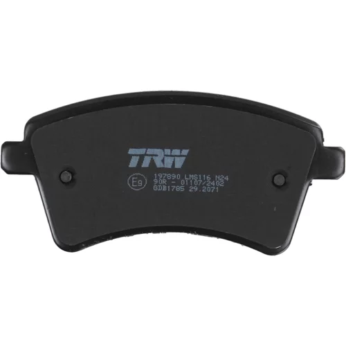 Sada brzdových platničiek kotúčovej brzdy GDB1785 /TRW/ - obr. 4