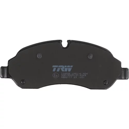 Sada brzdových platničiek kotúčovej brzdy GDB2117 /TRW/ - obr. 4