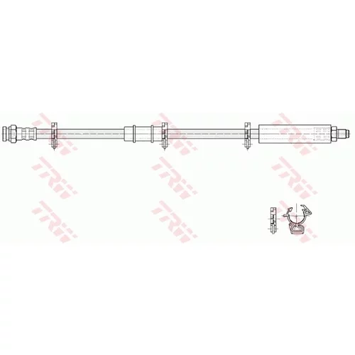 Brzdová hadica PHB190 /TRW/ - obr. 1