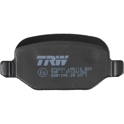 Sada brzdových platničiek kotúčovej brzdy GDB1396 /TRW/ - obr. 5