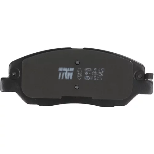 Sada brzdových platničiek kotúčovej brzdy GDB3418 /TRW/ - obr. 5