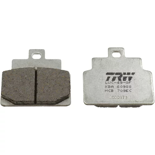 Sada brzdových platničiek kotúčovej brzdy MCB709EC /TRW/