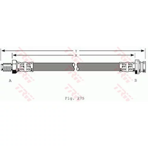 Brzdová hadica TRW PHB381