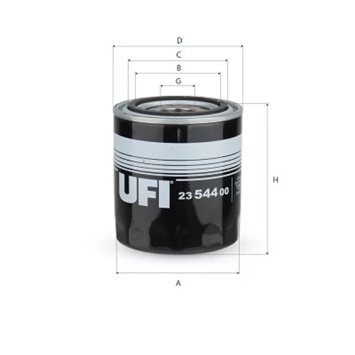 Olejový filter UFI 23.544.00